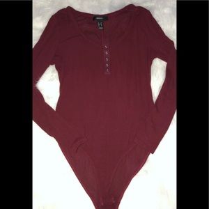 (0X) long sleeve bodysuit